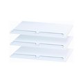 Easy Track Easy Track RS1600 24 in. Shoe Shelves - Pack of 3 RS1600ON